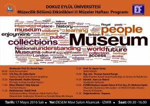 17 Mayıs 2016 Müzeler Haftası Programı
